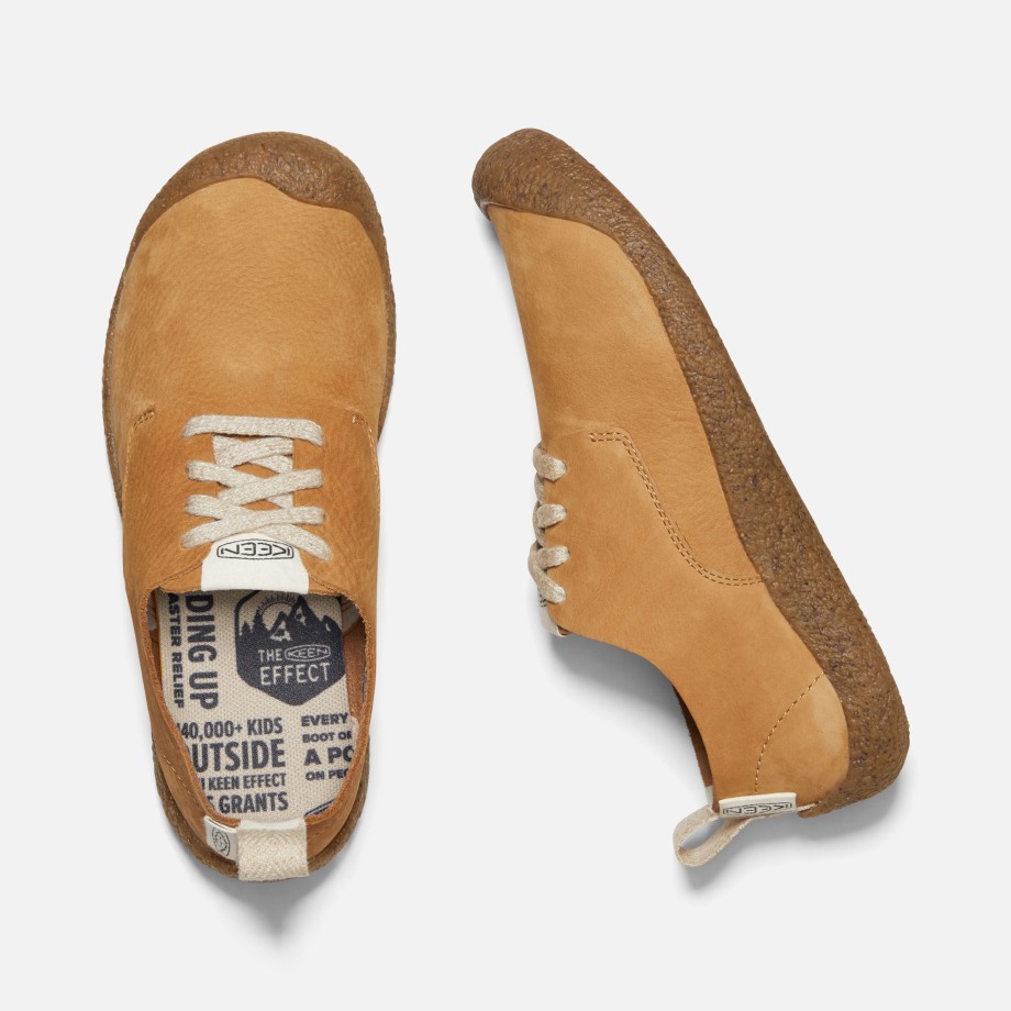 Kvinners Mosey Derby Skinnsko Eple Kanel-bjørk Tutu