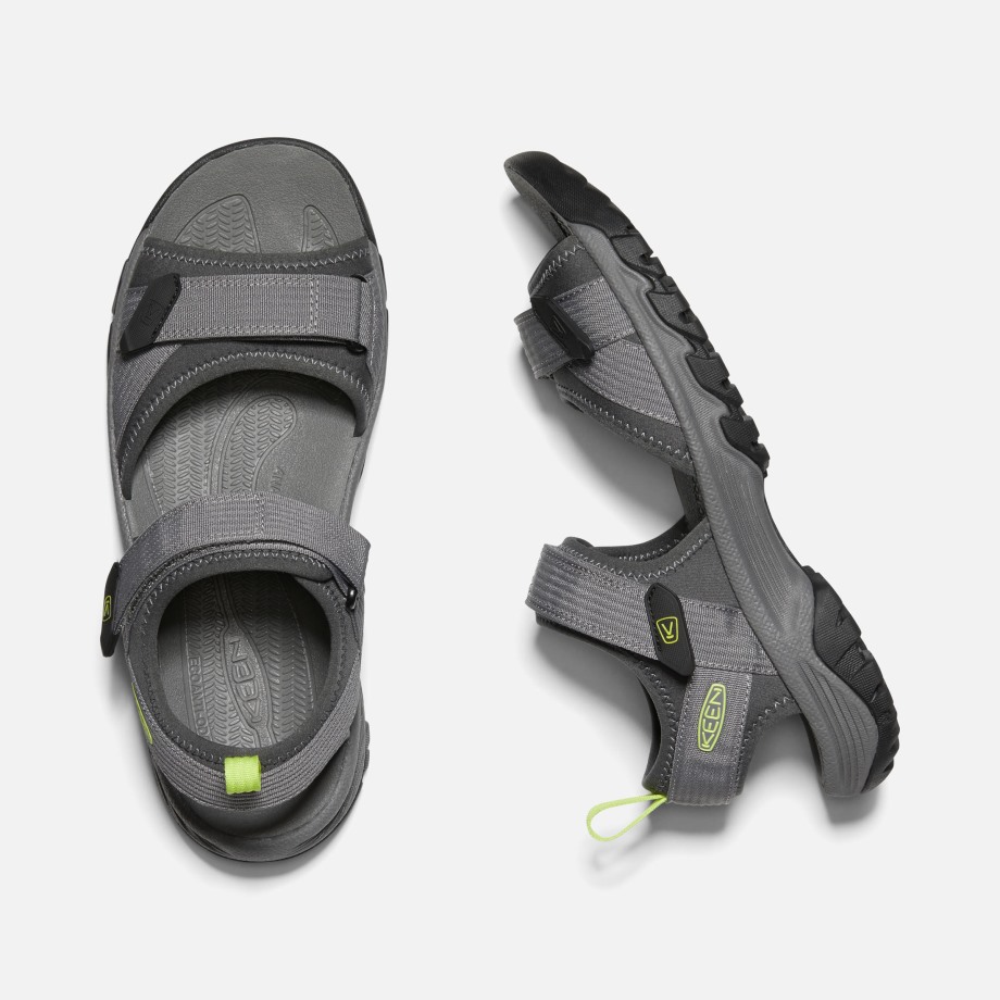 Menns Targhee Iii åpen Tå H2 Sandaler Tutu Stål Grå Nattlysa