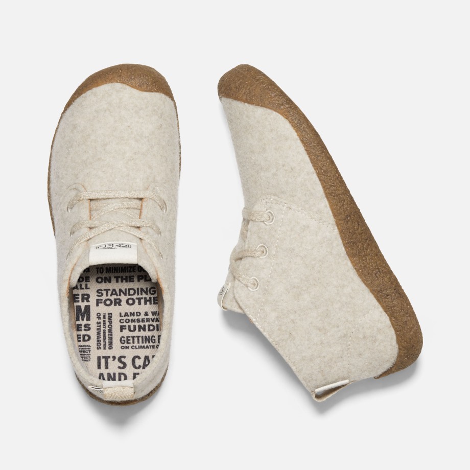 Tutu Kvinners Mosey Chukka Støvel Naturlig Filt-bjørk