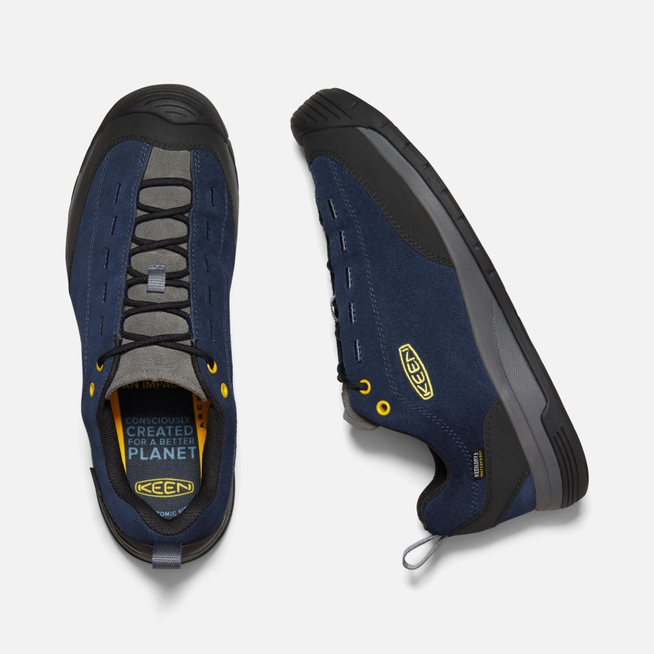 Svart Iris-magnet Tutu Menns Jasper Ii Vanntette Sko I Semsket Skinn