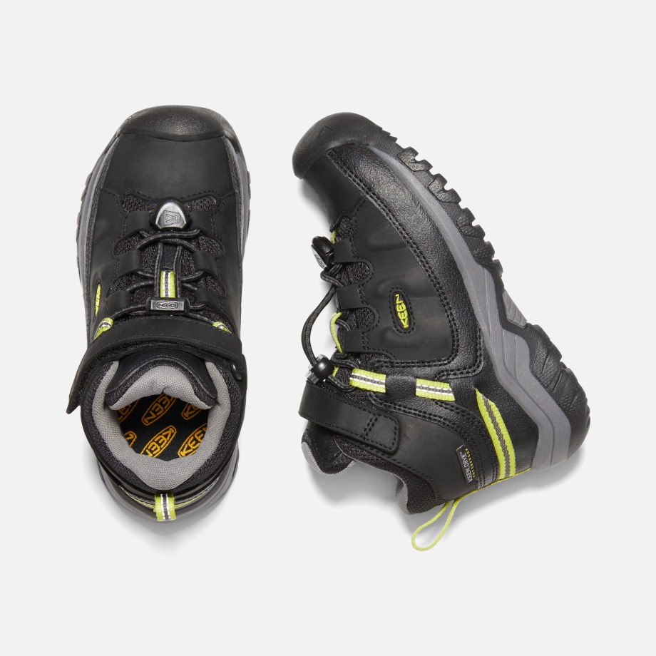 Tutu Svart-stålgrå Targhee Vanntette Turstøvler For Yngre Barn